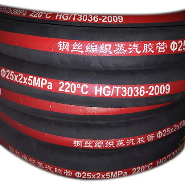 18 Years Factory Pneumatic Tube -
High Temperature High Pressure Steam Rubber Hose – HESPER detail pictures