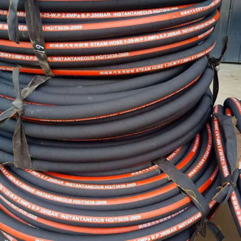 18 Years Factory Pneumatic Tube -
High Temperature High Pressure Steam Rubber Hose – HESPER detail pictures