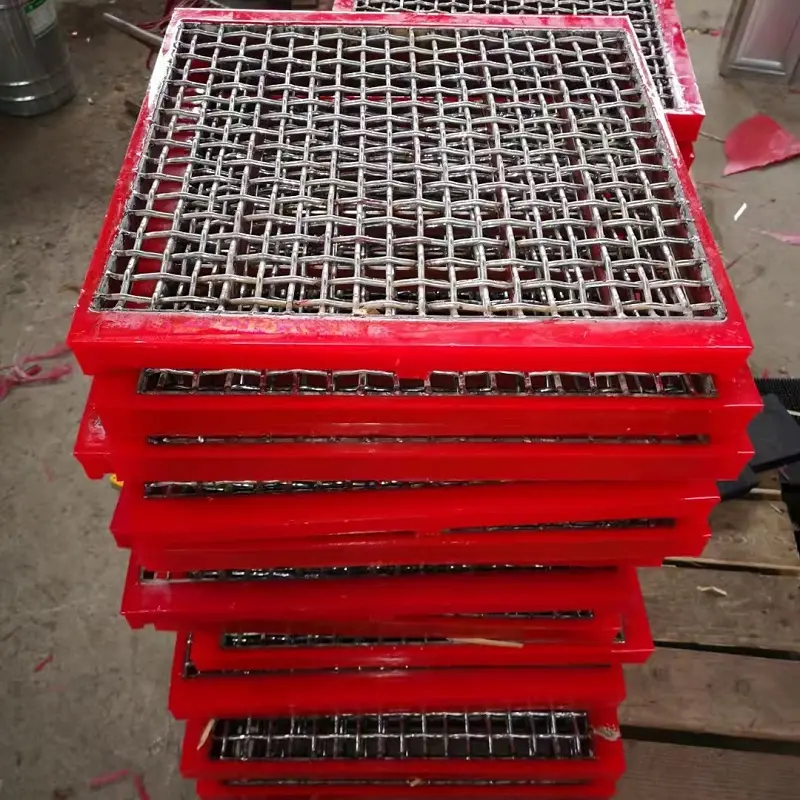 2021 High quality Pu Pipe -
Polyurethane Pu Vibrating Screen Mesh Sieve Plates – HESPER detail pictures