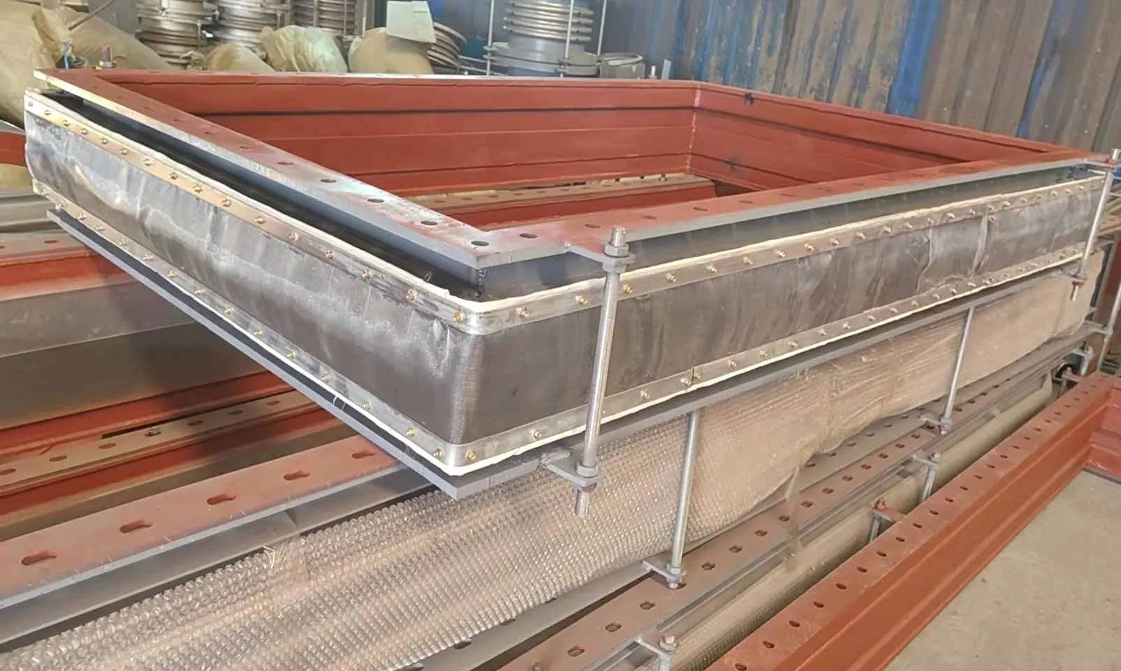 Fabric Smoke and Air Flue Duct2nfj